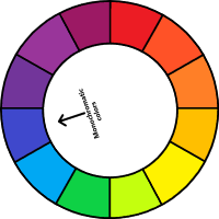 monochrome kleur blauw